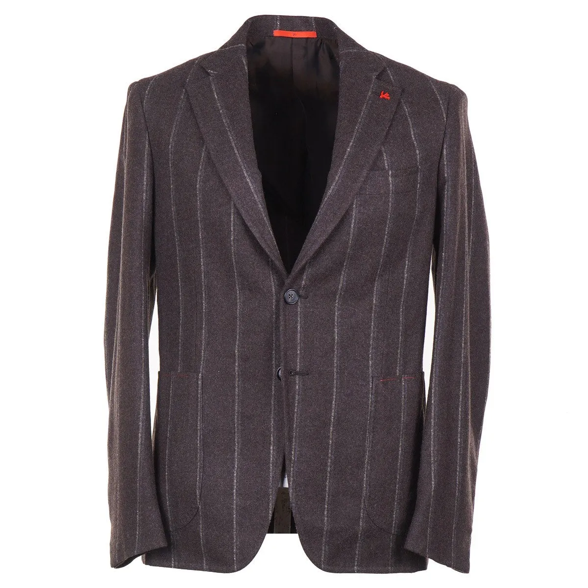 Isaia Soft Flannel Wool-Cashmere Suit