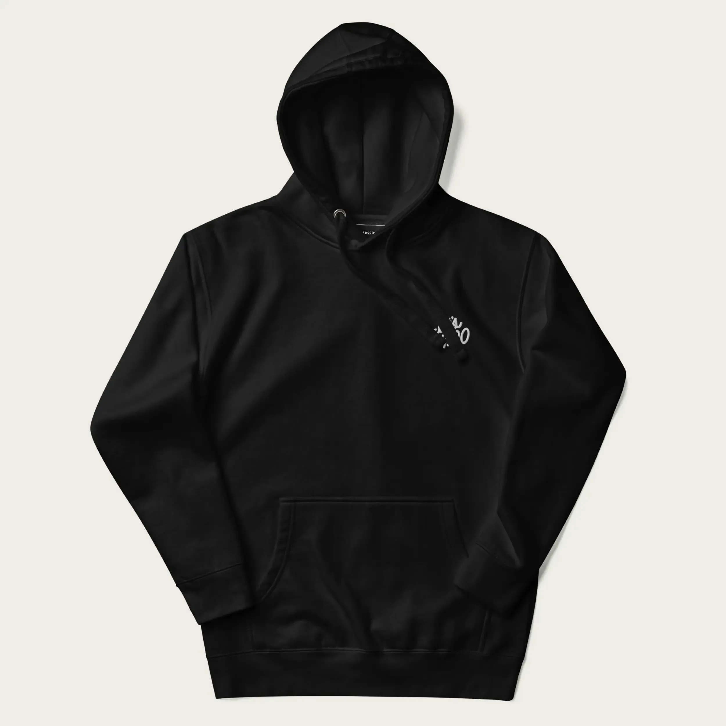 It's 4:20 Embroidered Hoodie - Black