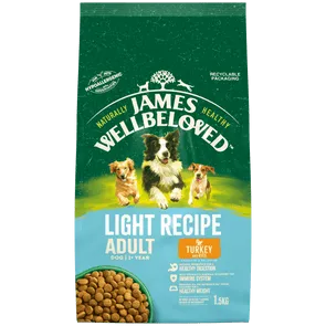 James Wellbeloved Adult Dog Turkey & Rice Light