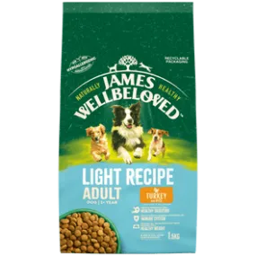 James Wellbeloved Adult Dog Turkey & Rice Light