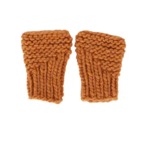 Journey Fingerless Mittens Caramel