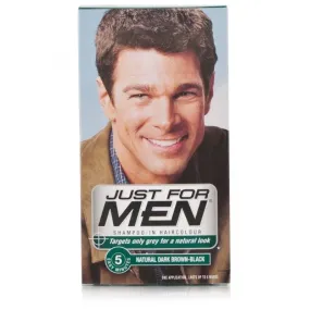 Just For Men Shampoo-In Hair Colour - Dark Brown-Black (1 Application)