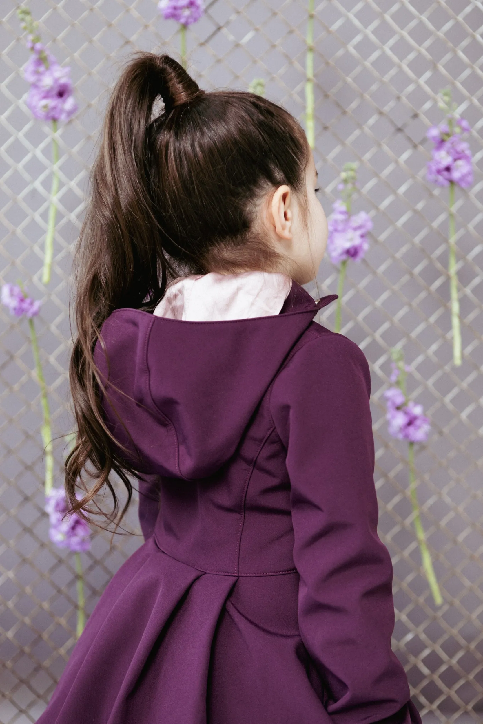 Kids' Ruby Purple Raincoat Purple