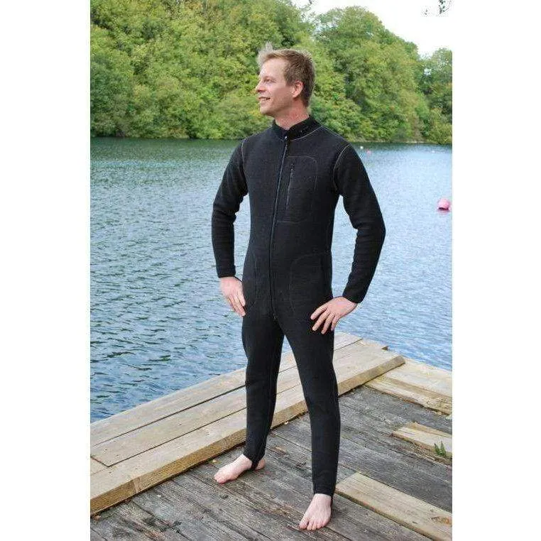 Kwark Navy Fleece Undersuit - Man