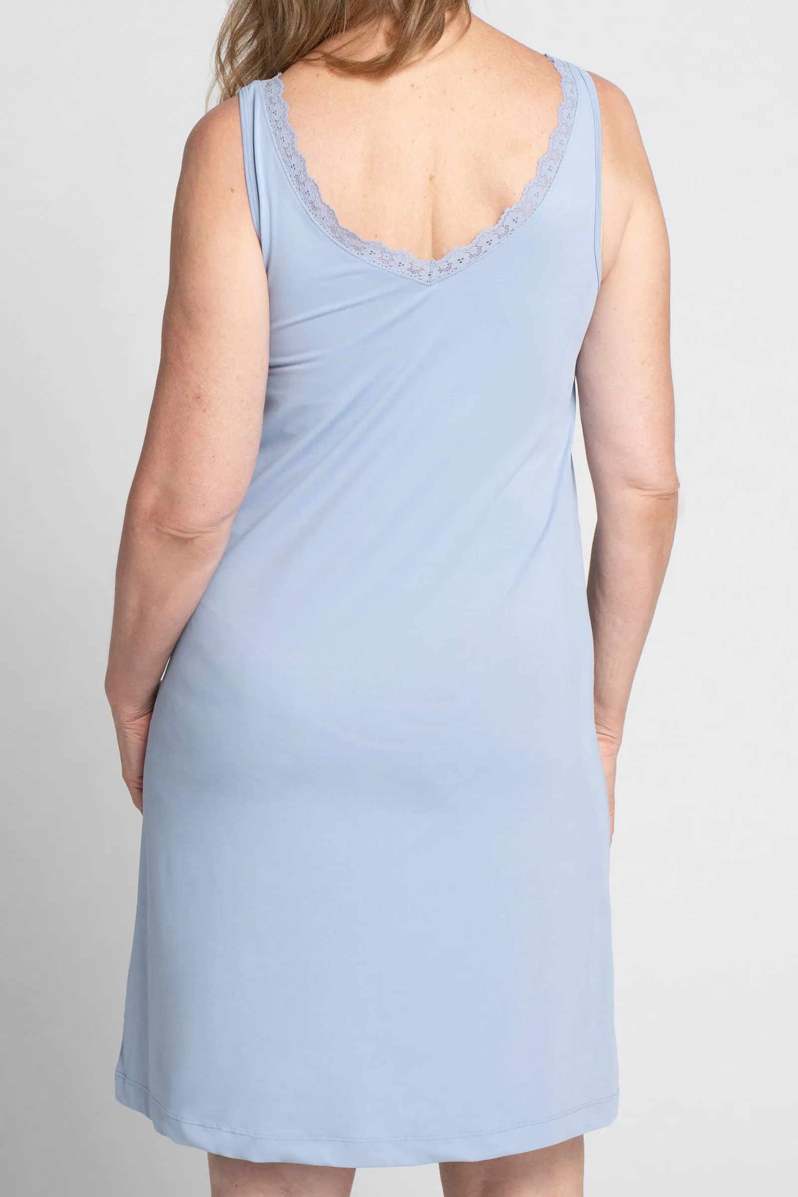 Lace Trim Anti-Flush Nightie