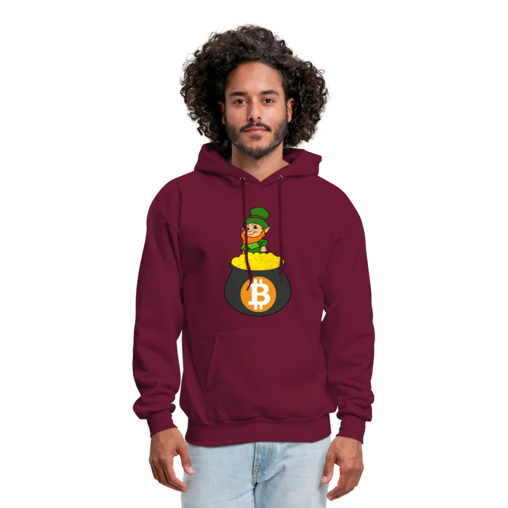 Leprechaun Bitcoin Men's Hoodie