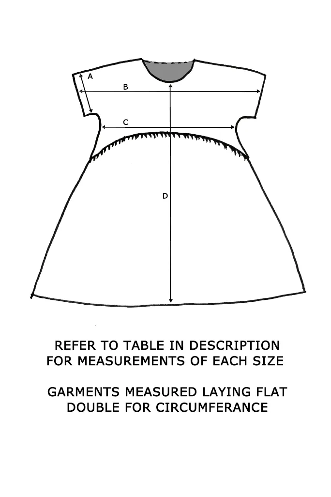 MADE TO ORDER FROCK - X SMALL (size 8 - 12)