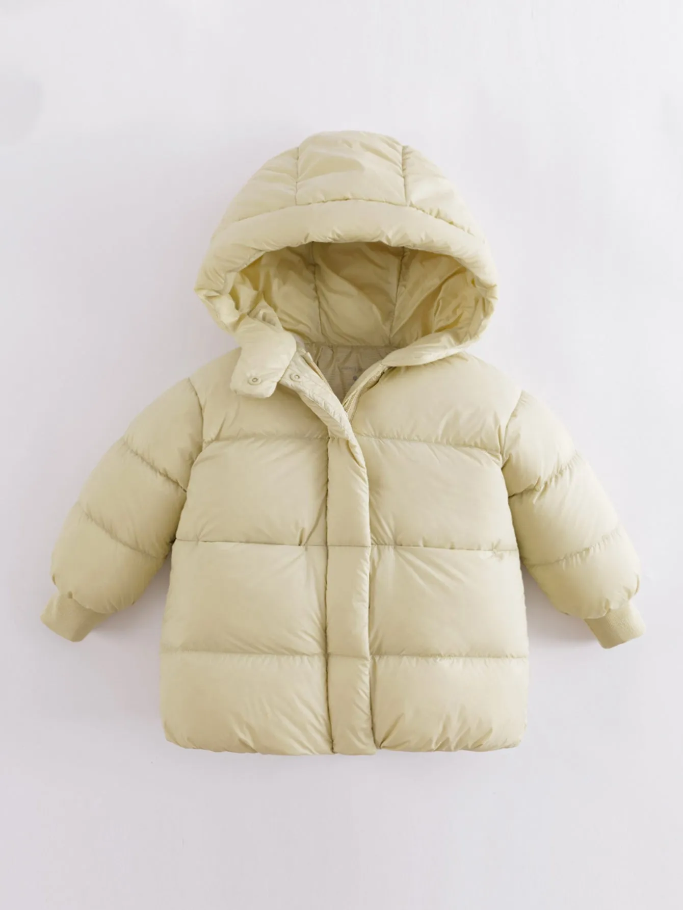 MARC & JANIE Girls Ultralight Hooded Down Mid-Length Coat 221867