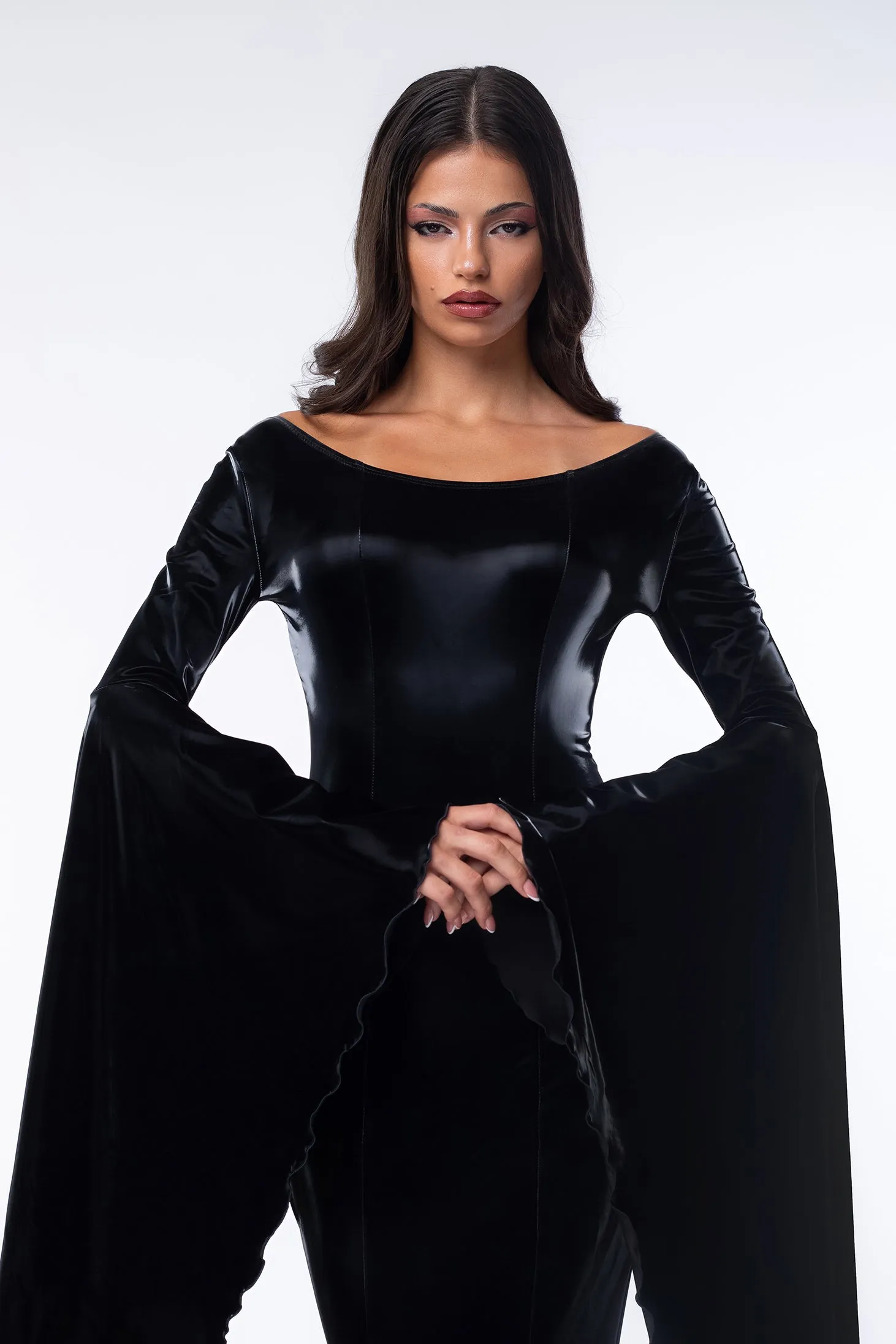 Matron Macabre Maxi Sleeve Dress