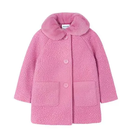 Mayoral Girls Coat 4487 Camellia