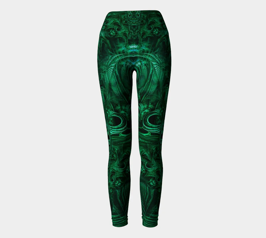 Meganeuropsis High Waist Leggings