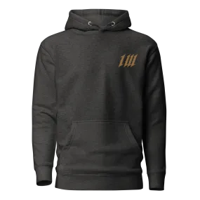 Minimal Charcoal Hoodie