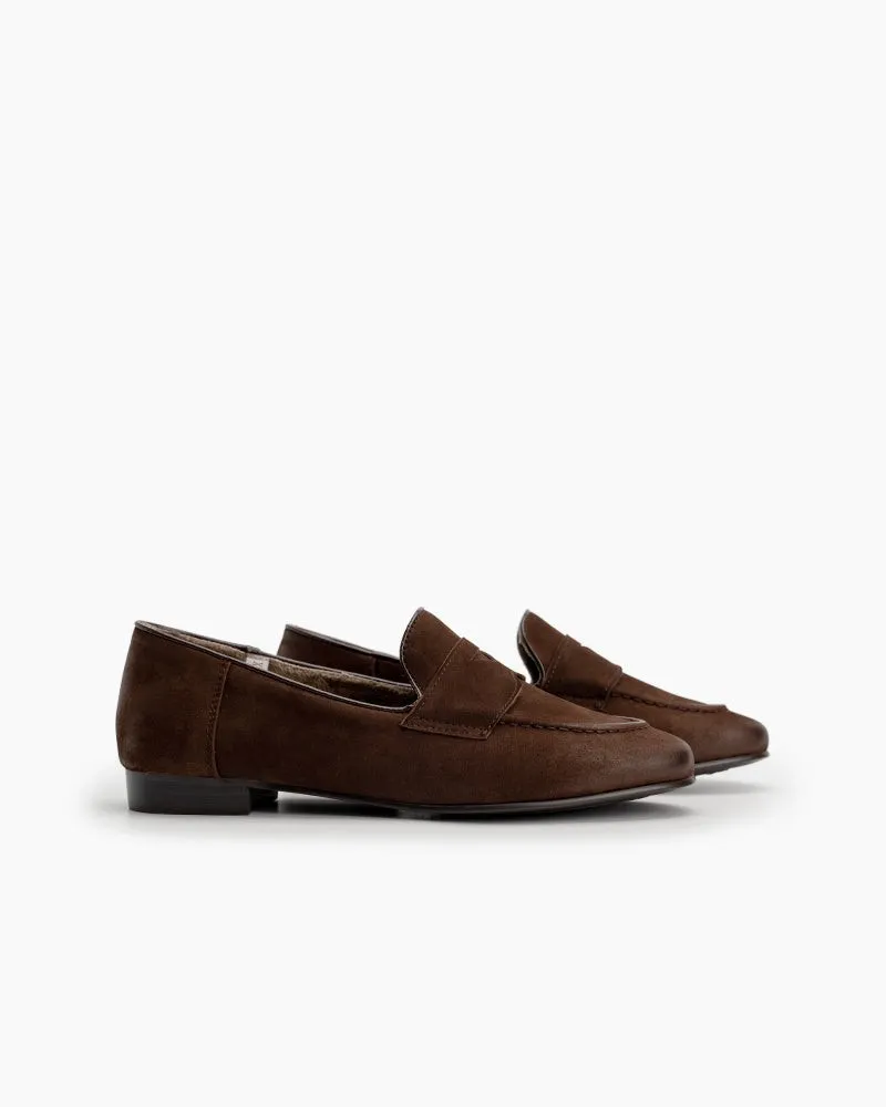 Minimalist Comfy Warm Slip On Flat Loafers