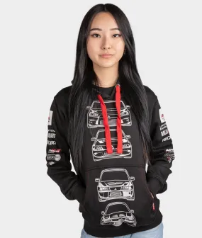 Mitsubishi Evolution Womens Pullover