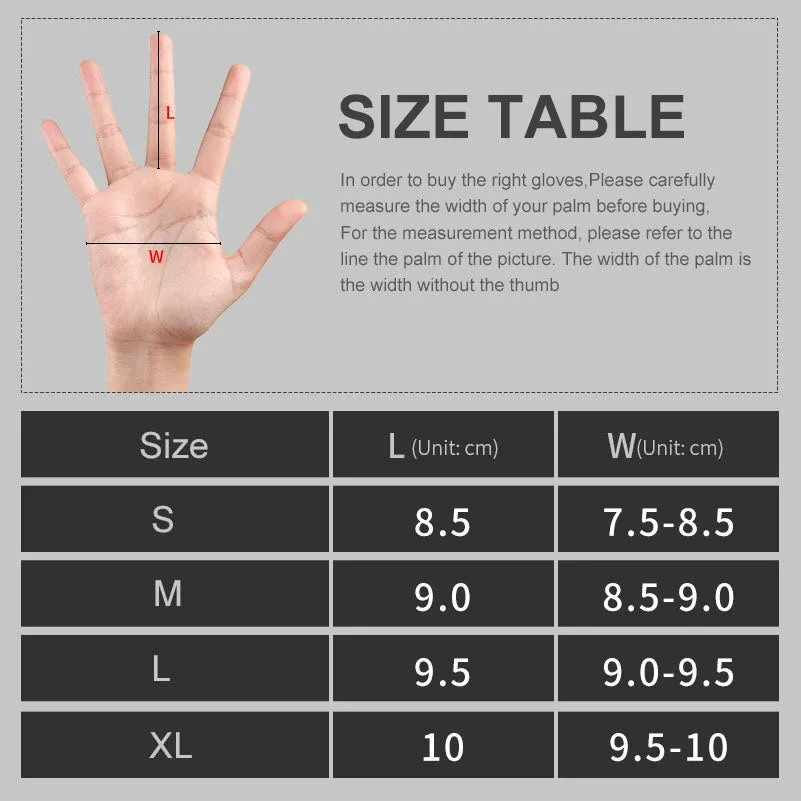 MTB Cycling Fingerless Gloves Shockproof Breathable Road Bike Gloves Half Finger Men Women Outdoor Sports Gloves