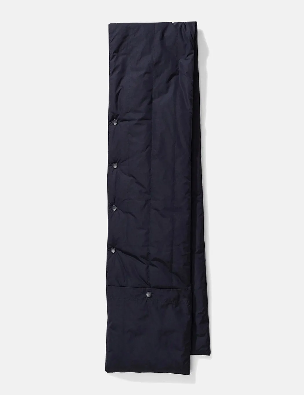 Norse Projects Snap Quilt Scarf - Dark Navy Blue