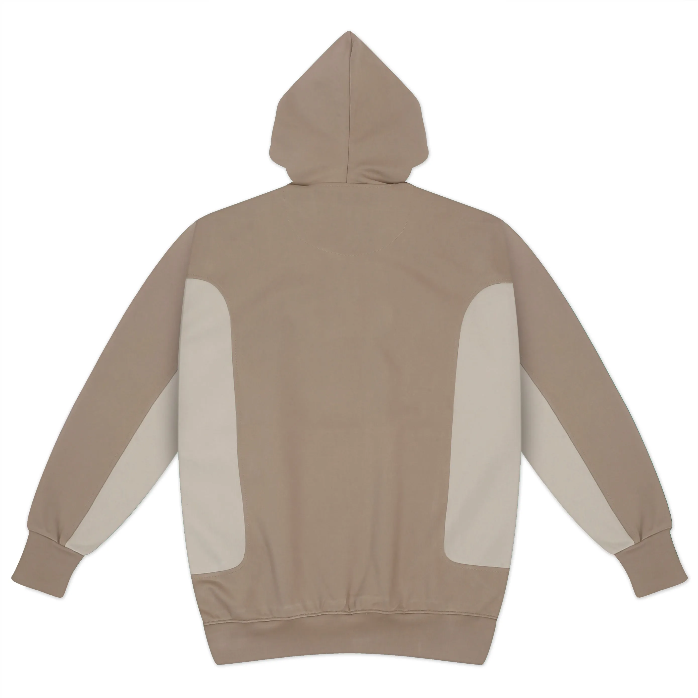 OBLIQUE COLOR BLOCK HOODIE