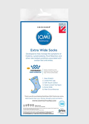 Oedema Extra Wide Mens Socks