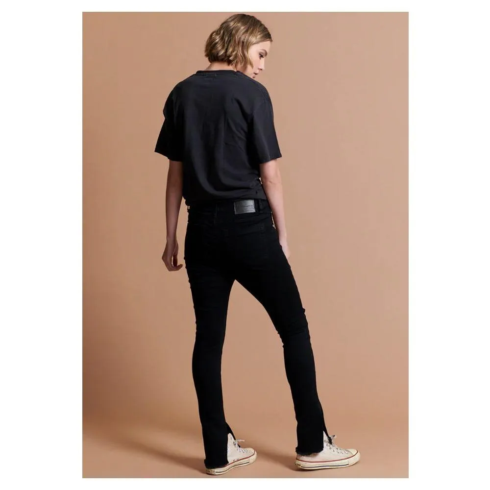 One Teaspoon "Black Cotton Women's Skinny Jean"