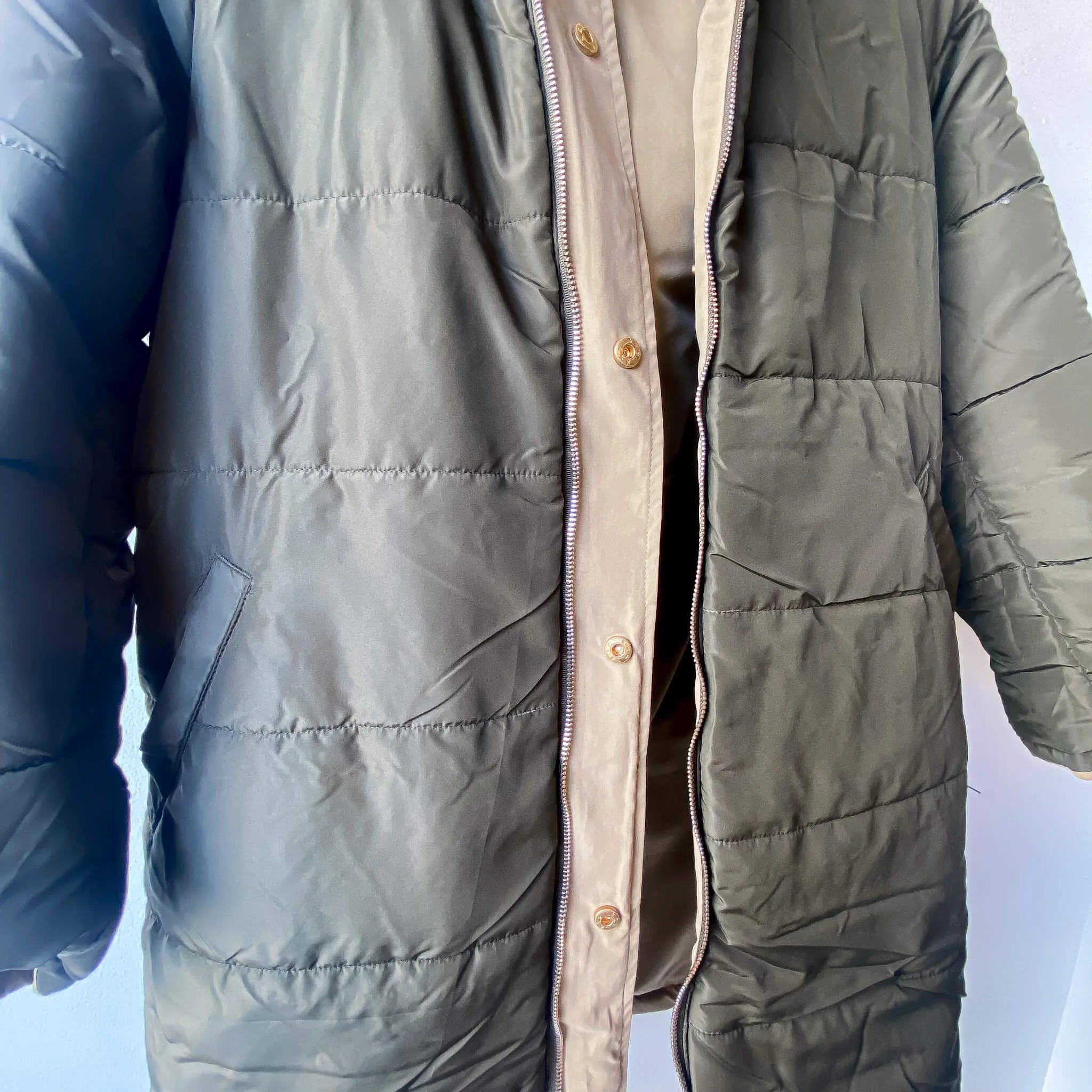 OPTIM | Reversible Hooded Padded Coat