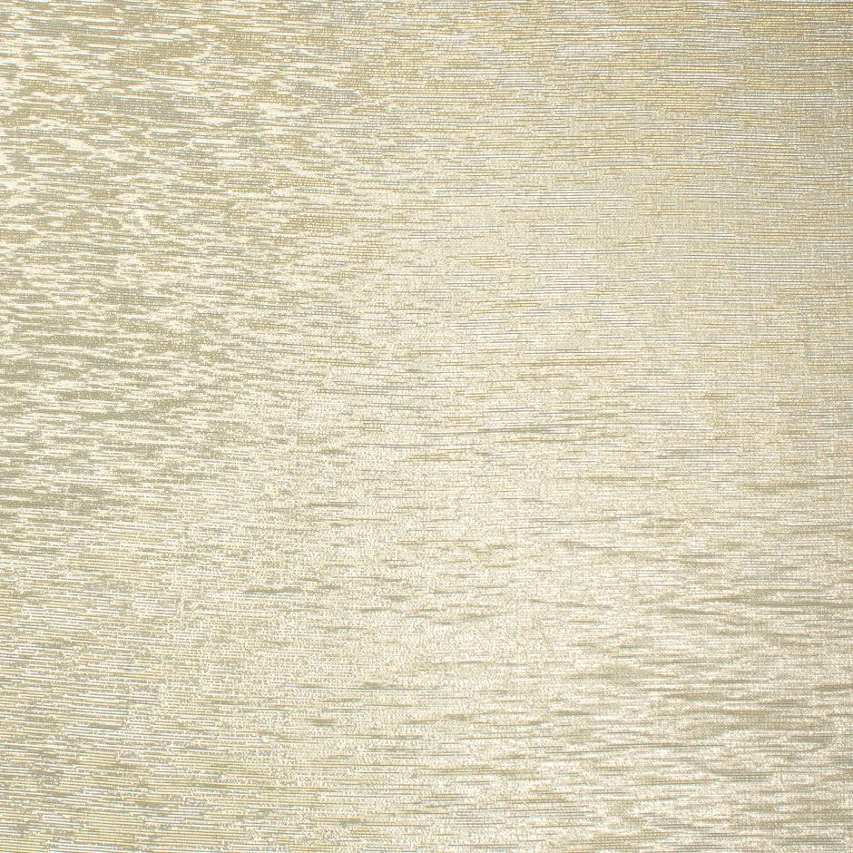 Pale Yellow Lightweight Metallic Lamé