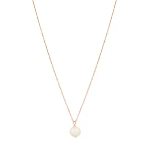 Pearl Elegance Rose Gold Necklace