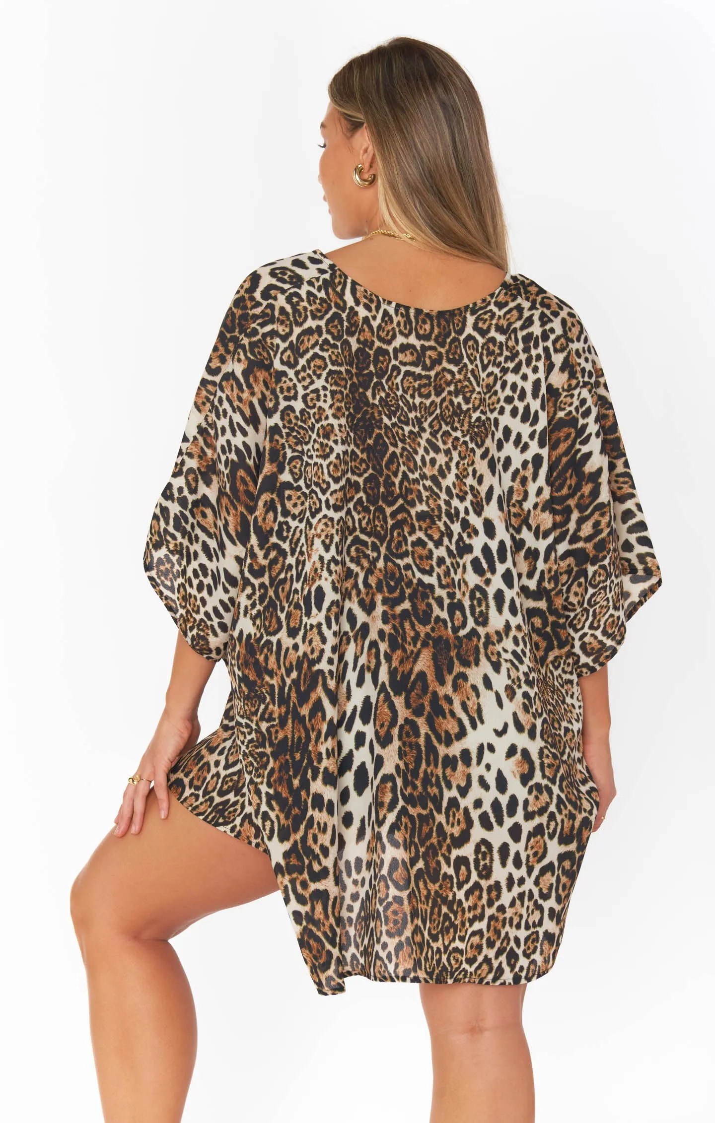 Peta Tunic ~ Tiramisu Cheetah