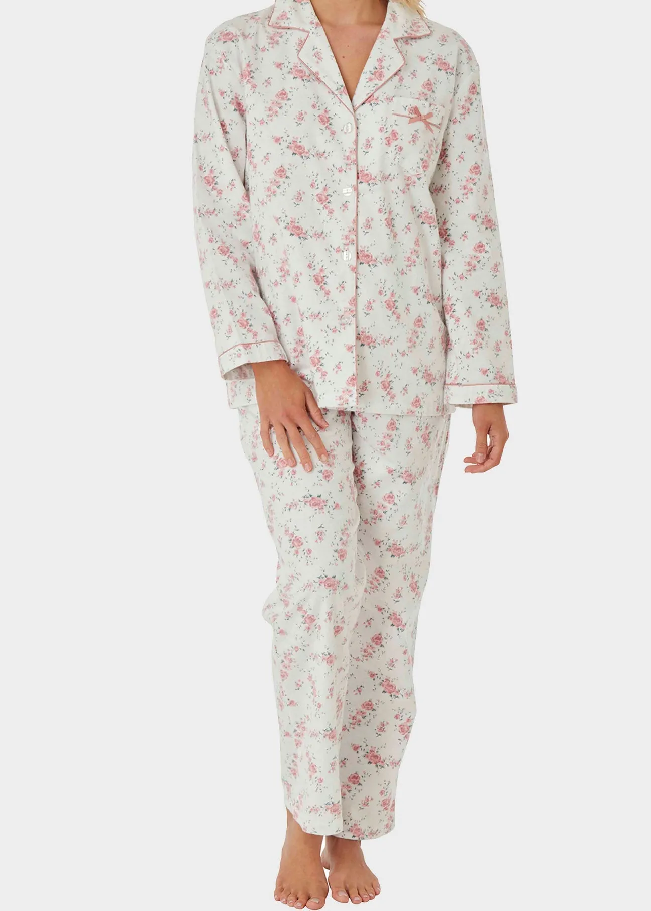 Polly Brushed Cotton VELCRO® Brand Fastening PJ Set