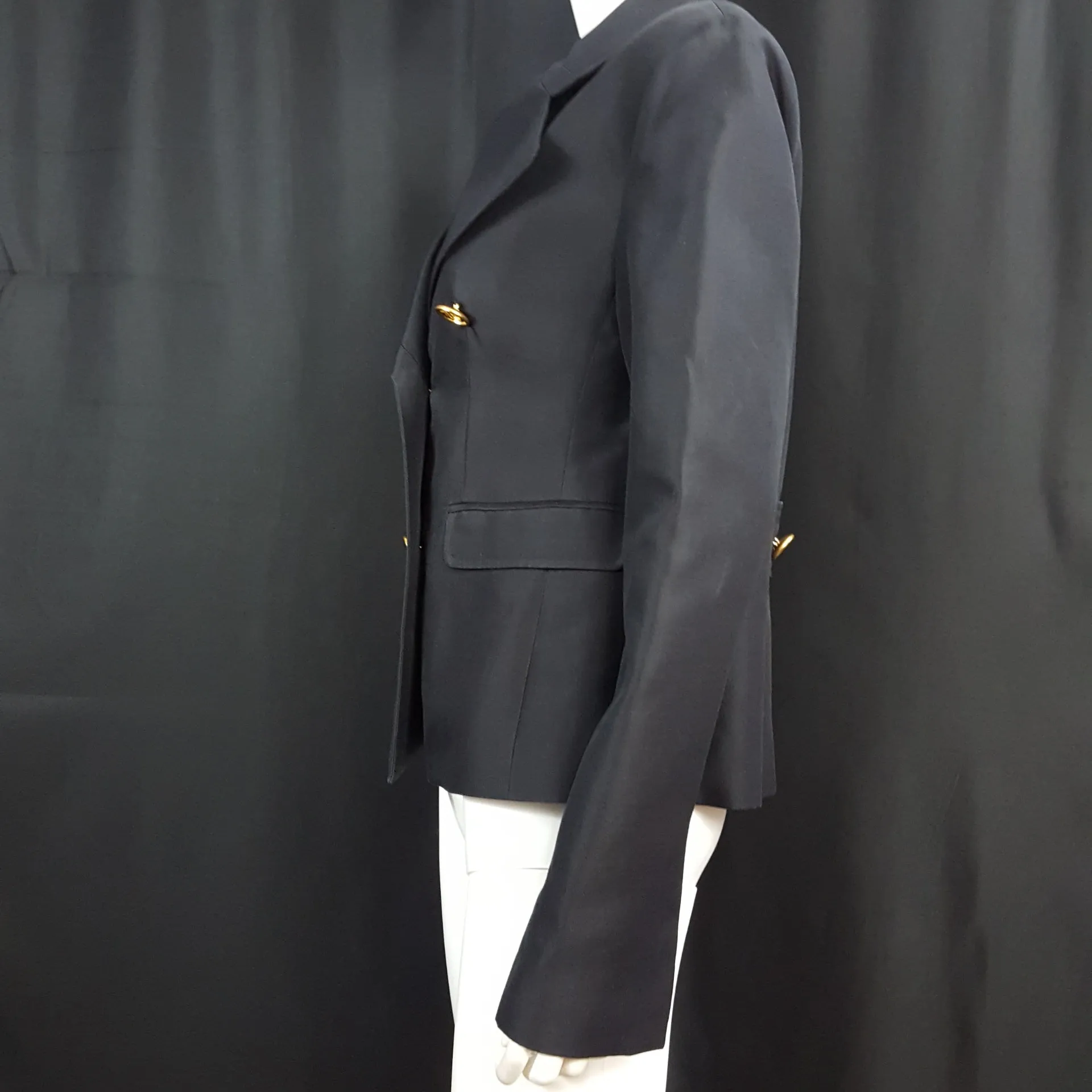 Rachel Zoe Adrie Notch Lapel Silk Jacket sz. 10