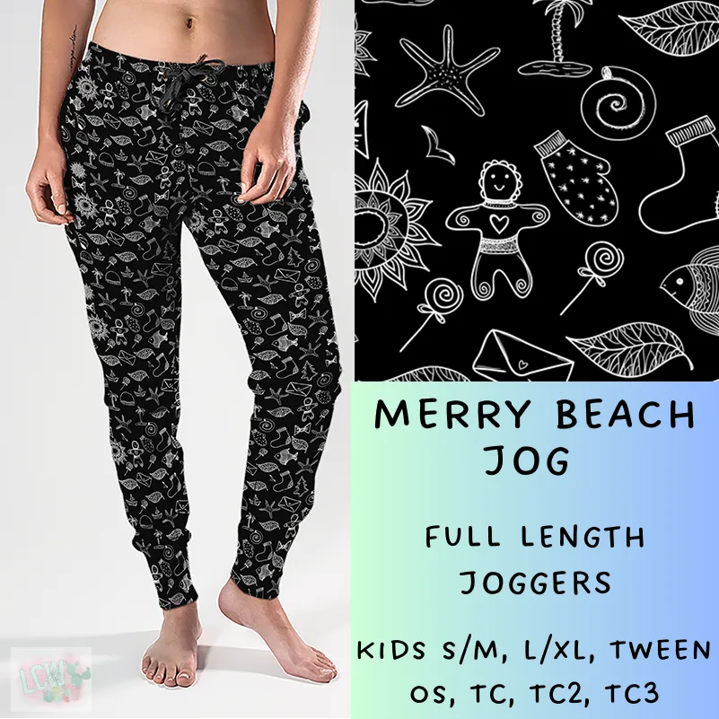 Ready To Ship - Coastal Christmas - Merry Beach