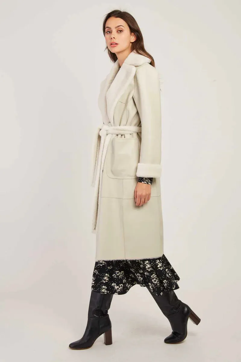 RENE DERHY CREAM COAT