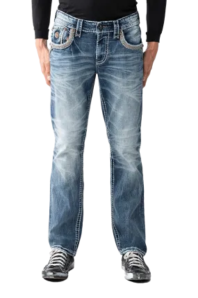 Rock Revival Men's Alpine J210r Straight Jeans