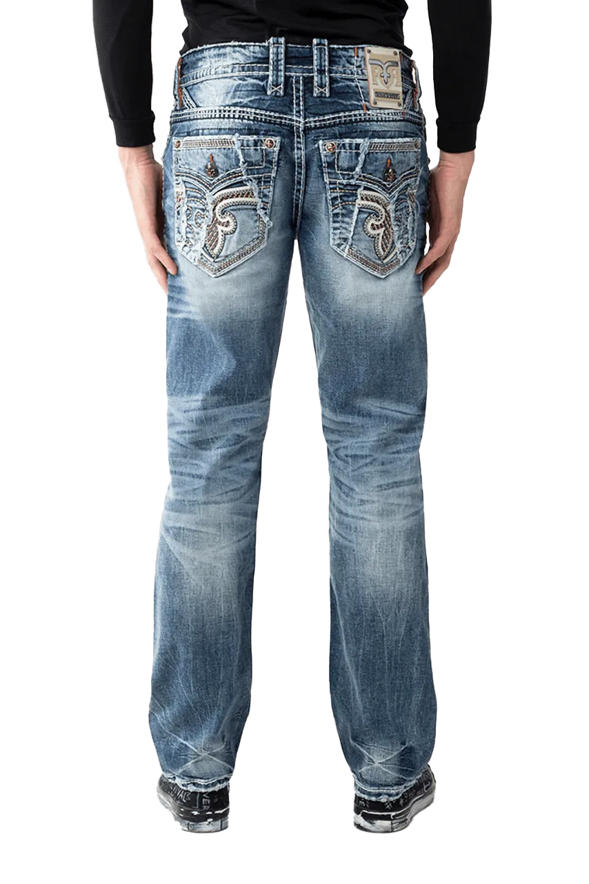 Rock Revival Men's Alpine J210r Straight Jeans