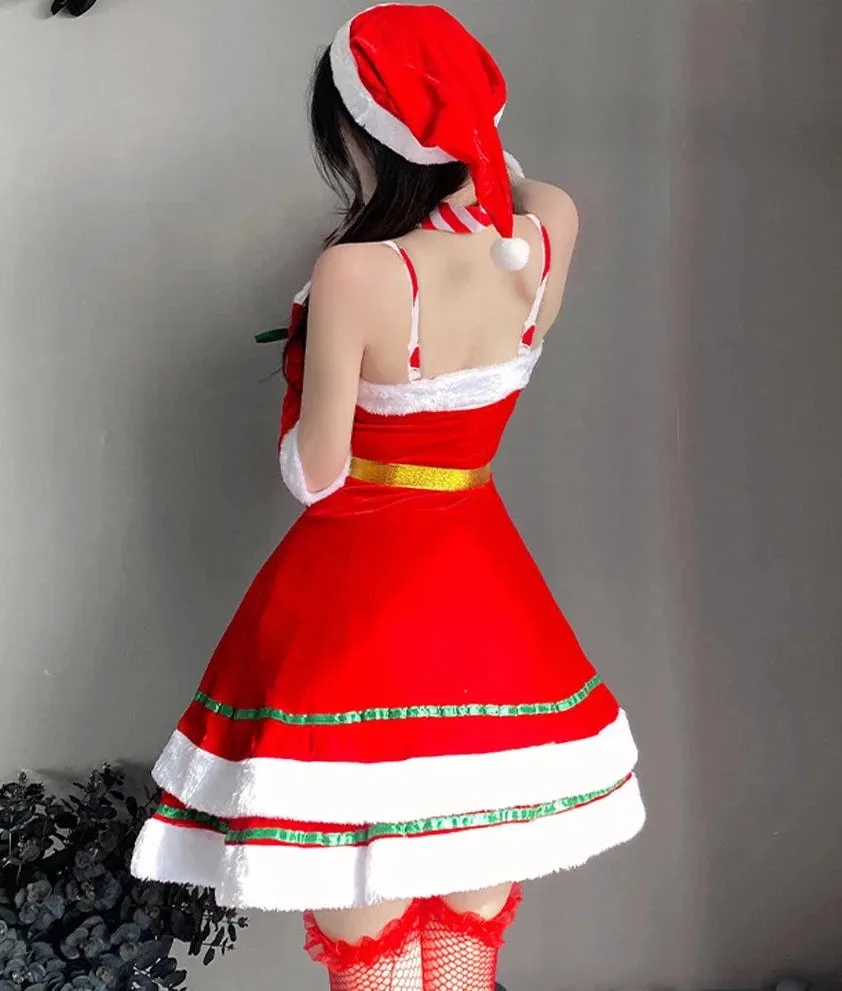 Santa's Candy Cane Holiday Dress