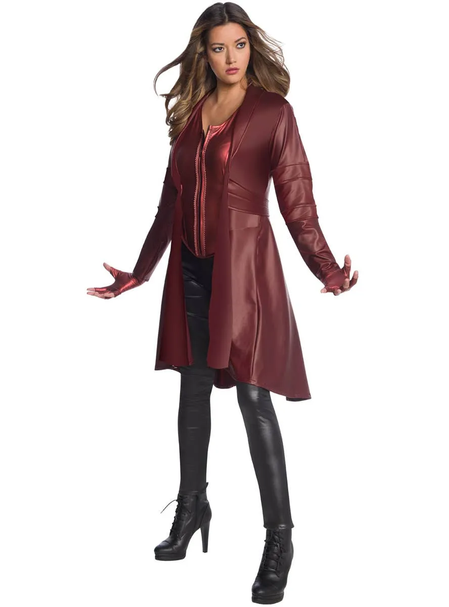 Scarlet Witch Womens Marvel Comics Costume