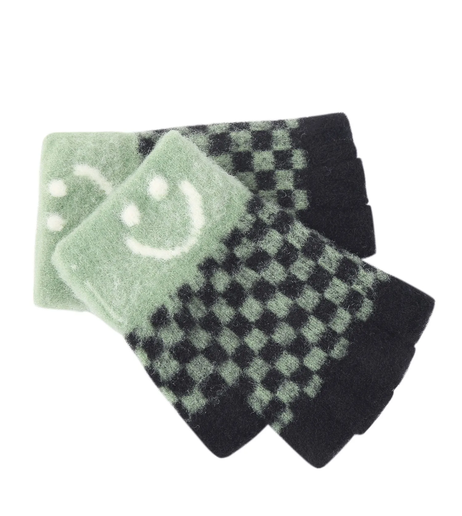 TARRAMARRA Kids Fingerless Ultra Plush Knit Gloves  - TAZ117