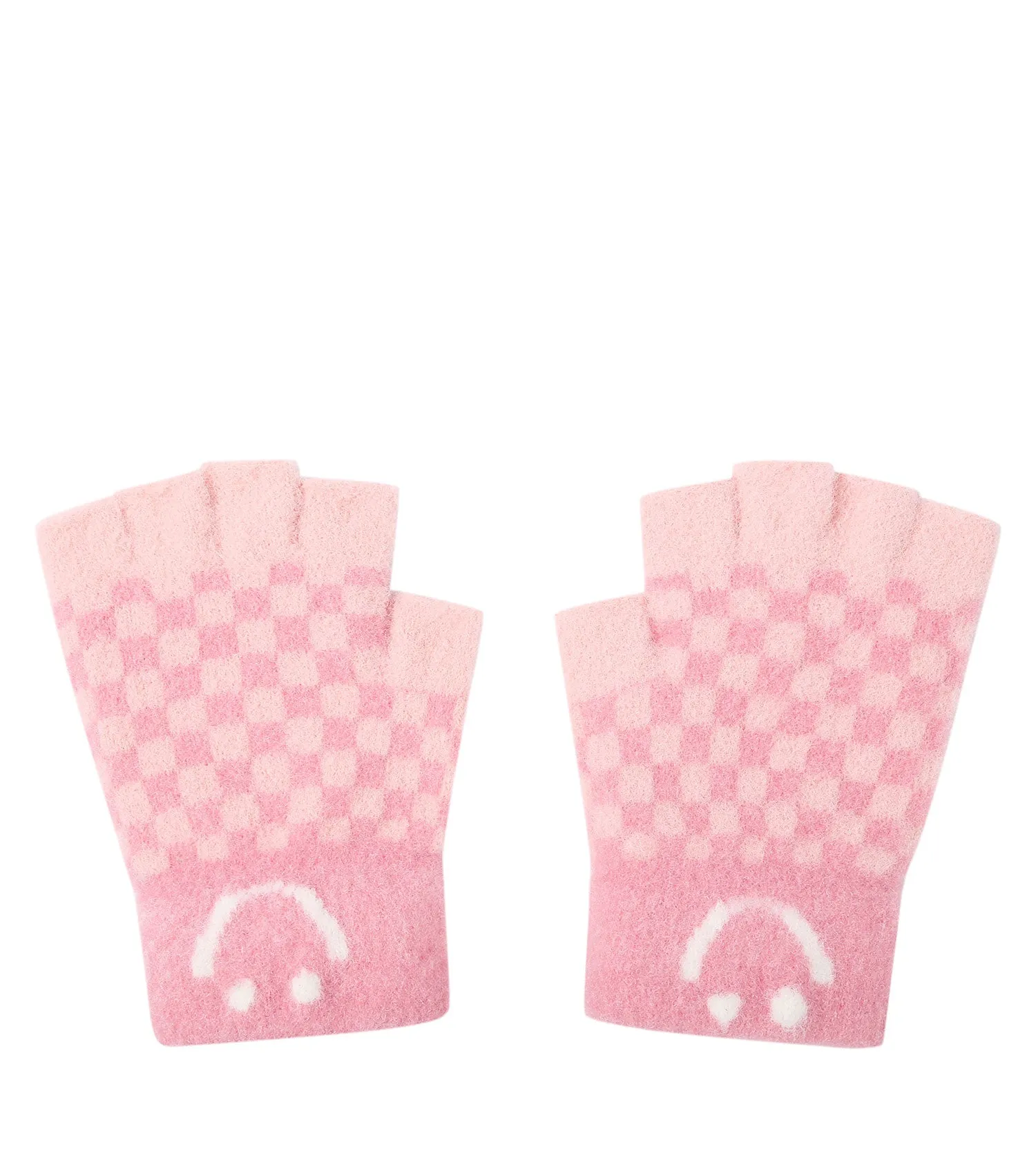 TARRAMARRA Kids Fingerless Ultra Plush Knit Gloves  - TAZ117