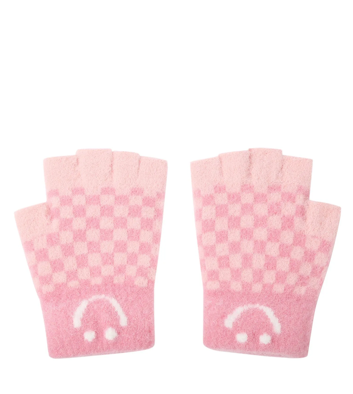 TARRAMARRA Kids Fingerless Ultra Plush Knit Gloves  - TAZ117