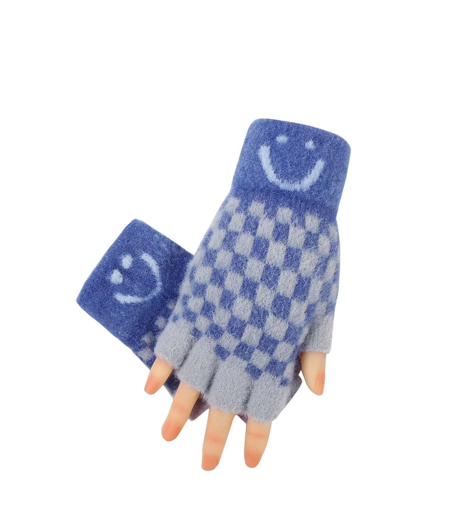 TARRAMARRA Kids Fingerless Ultra Plush Knit Gloves  - TAZ117