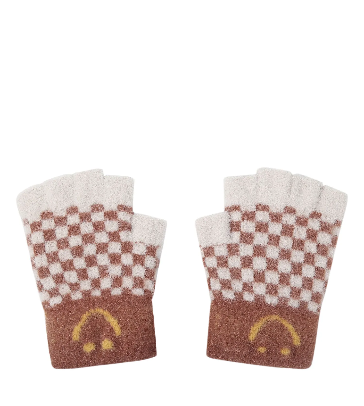 TARRAMARRA Kids Fingerless Ultra Plush Knit Gloves  - TAZ117