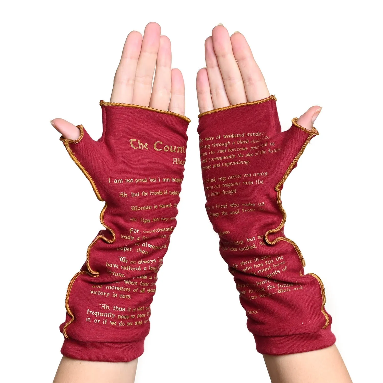 The Count of Monte Cristo Writing Gloves