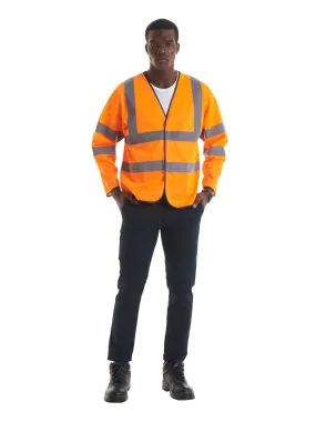 UC802 - Long Sleeve Safety Waist Coat