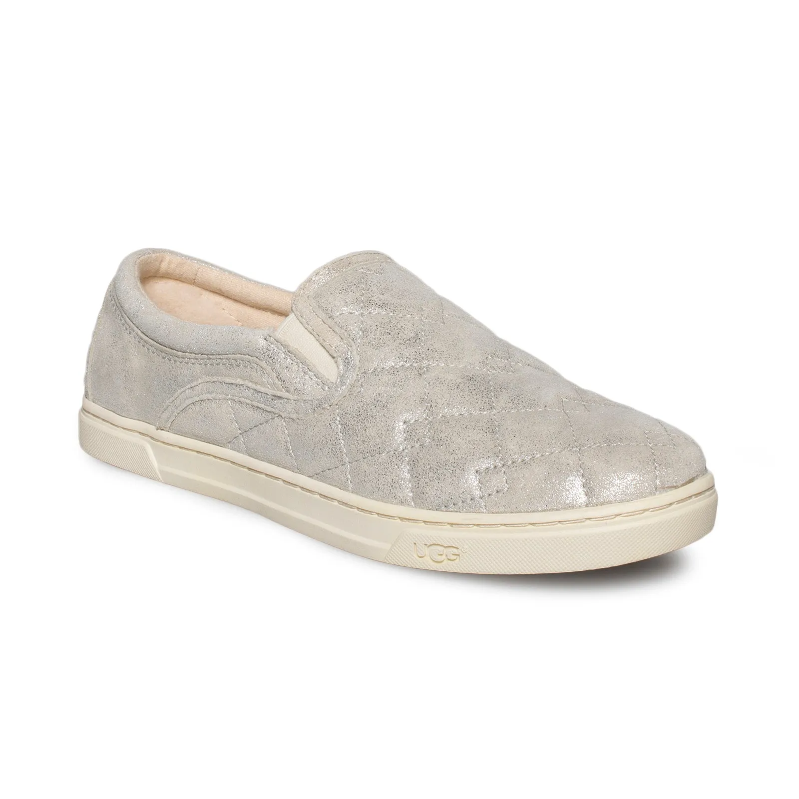 UGG Fierce Deco Studs Stardust Silver Shoes - Women's