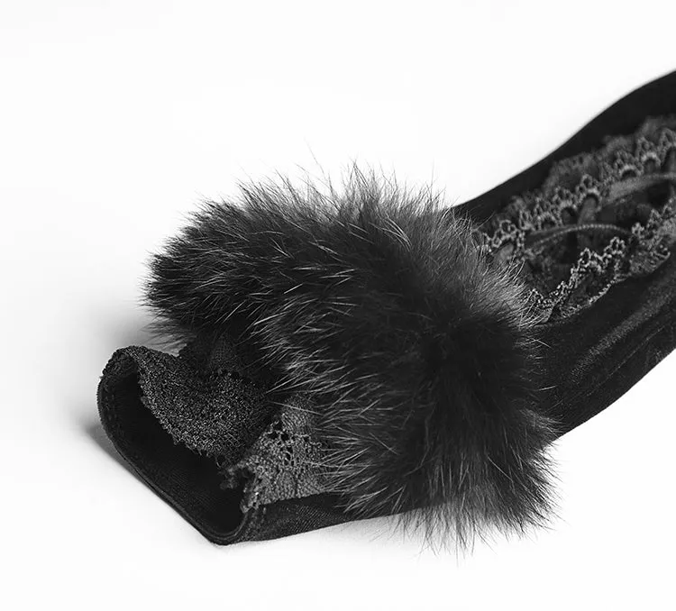 Victorian Fur Gloves