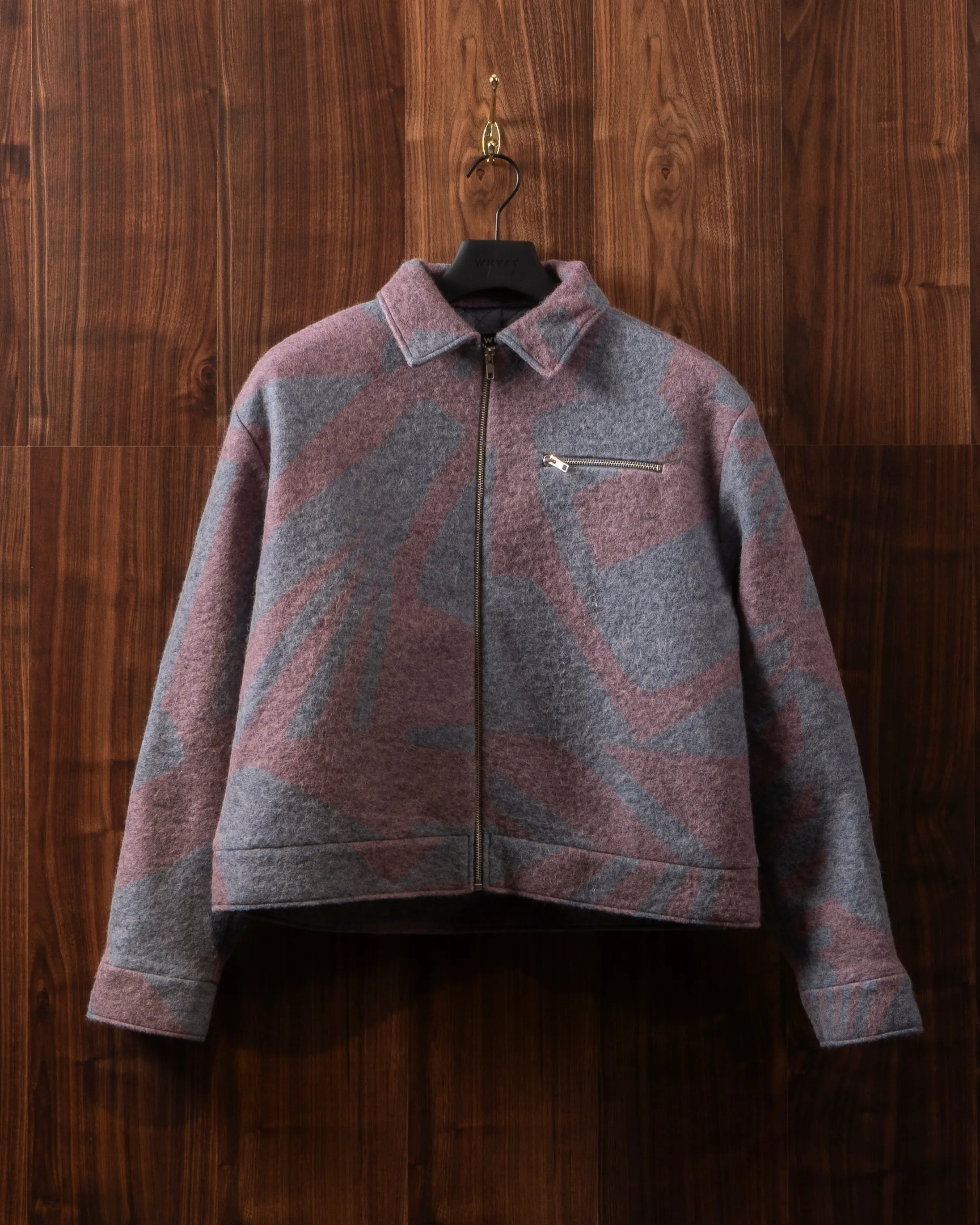 WHYAT FLANNEL JACKET FUTURE DUSK/MIDNIGHT PLUM