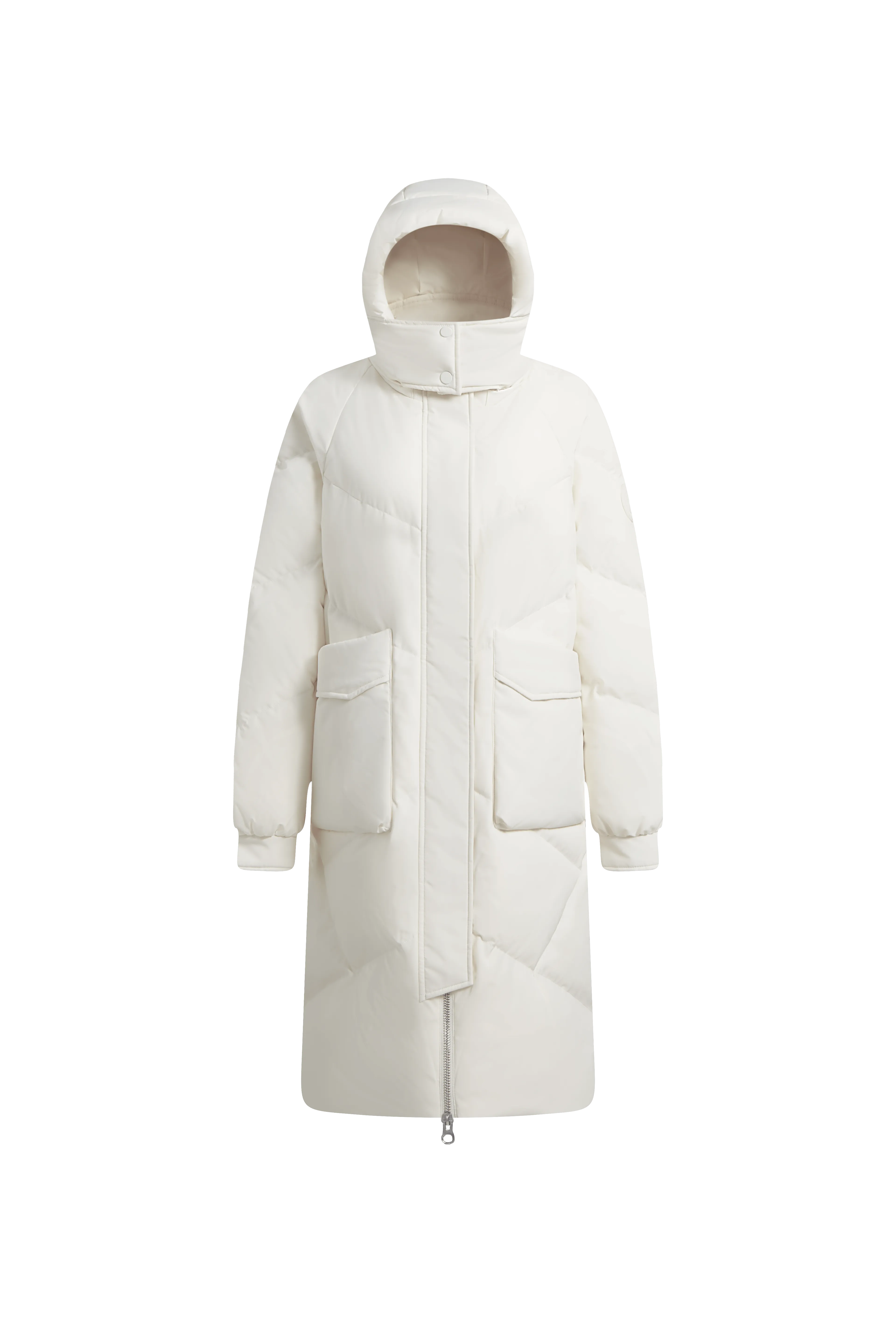 Women's Classic Down Coat with Hood 5252