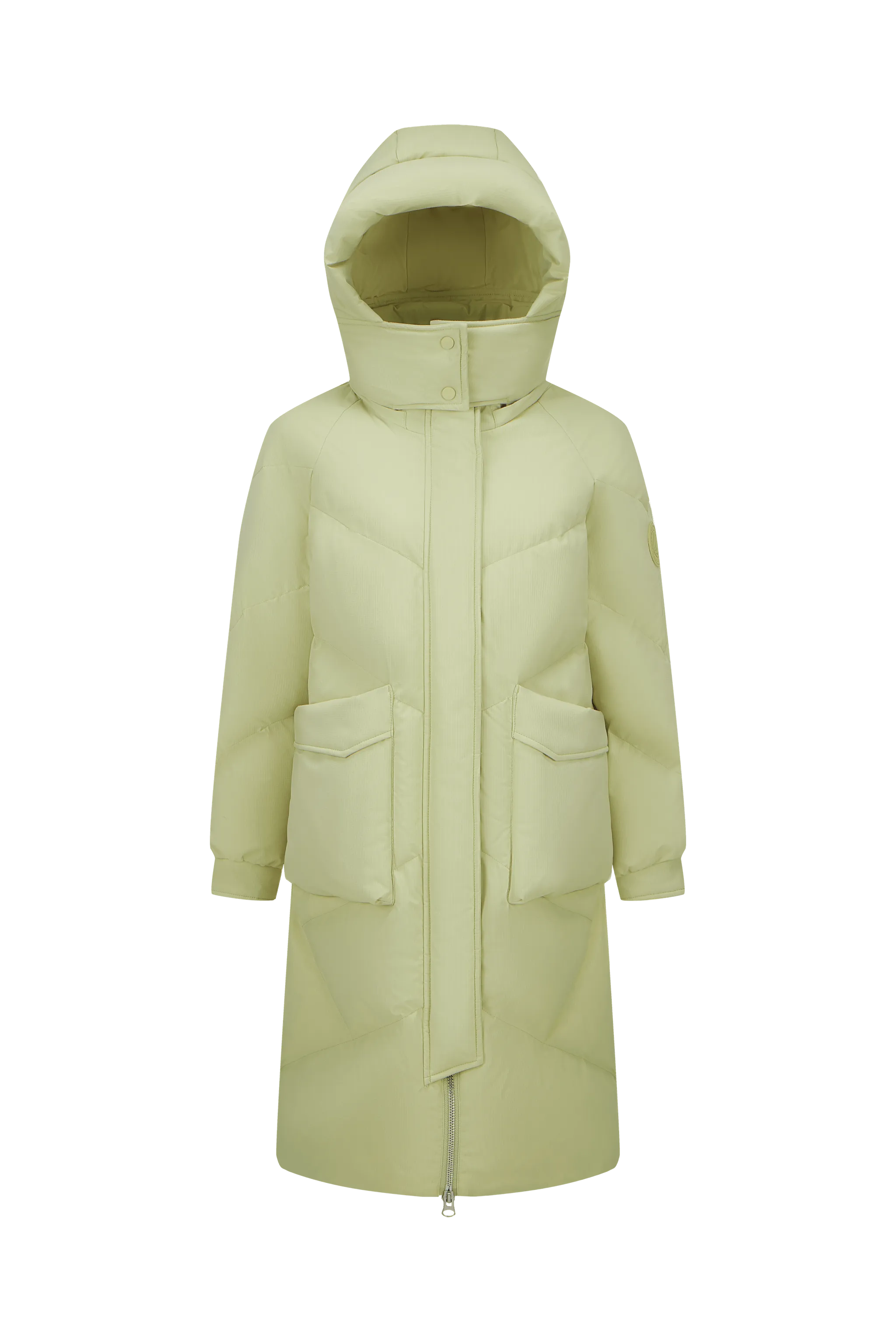 Women's Classic Down Coat with Hood 5252