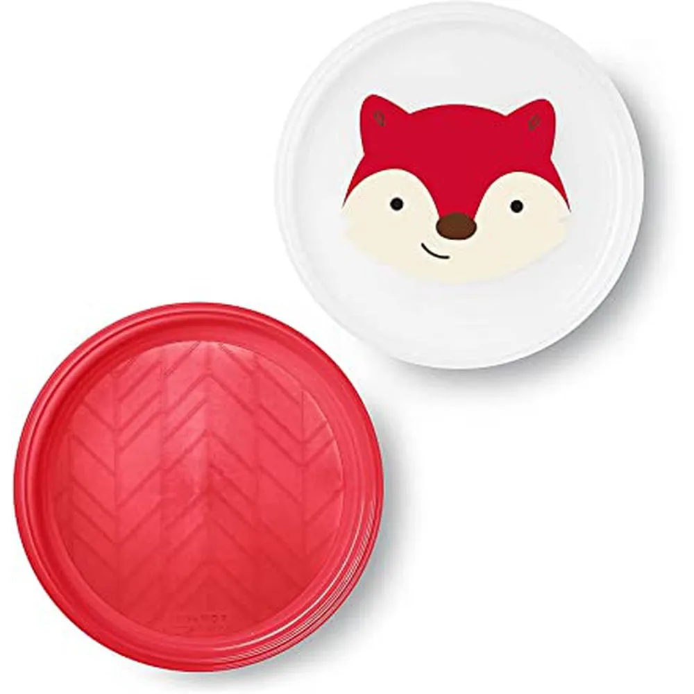 Zoo Smart Serve Non-Slip Bowls-Fox